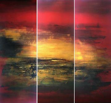 Dafen Oil Painting on canvas abstract -set401 - Click Image to Close